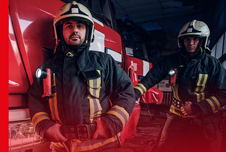 Personeel brandwachten